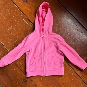 Lightweight pink sweatshirt